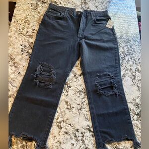NWT WE THE FREE MAGGIE MID RISE STRAIGHT LEG JEANS